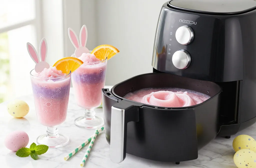 Air Fryer Easter Drinks for Kids: Non-Alcoholic Punch Slush Magic