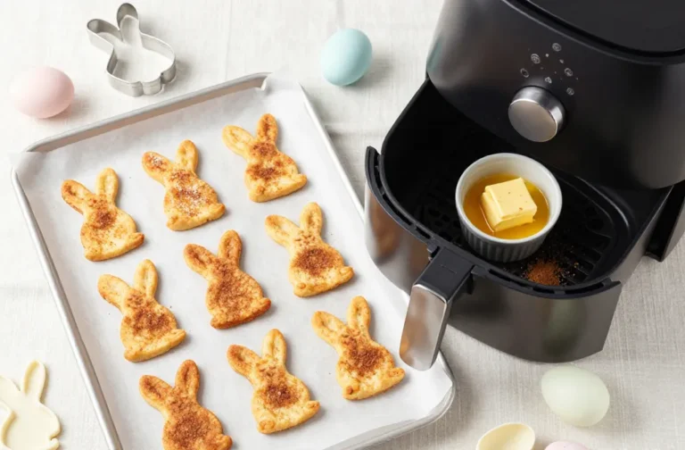 Air Fryer Simple Easter Desserts: Cinnamon Sugar “Bunny Chips” Magic