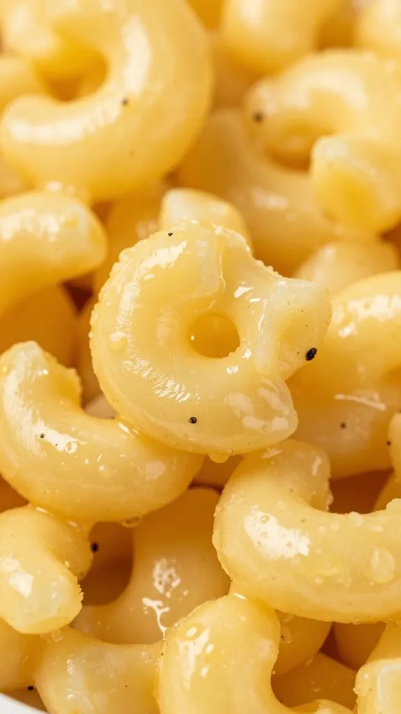 breadcrumb-crusted mac and cheese bite macro shot
