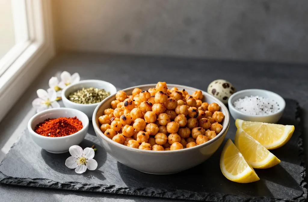 Irresistible Air Fryer Crispy Chickpeas (Crunchy Easter Side/Snack)