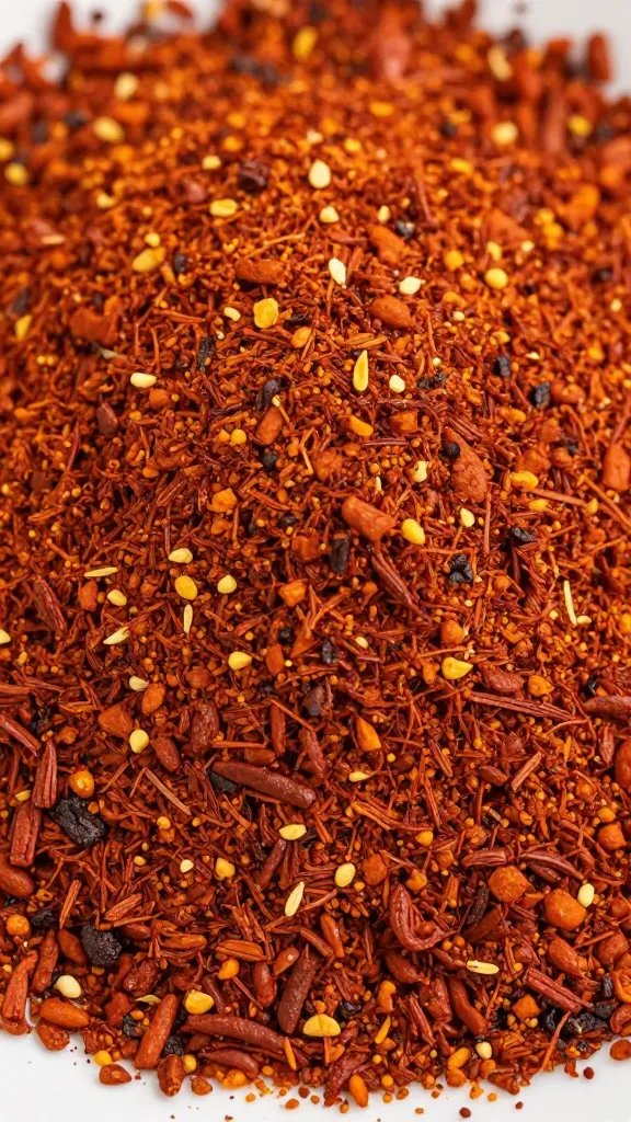 closeup of floret dusted with smoked paprika