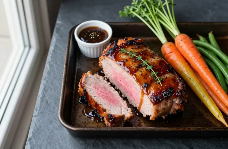 Crispy Juicy Air Fryer Pork Tenderloin (Maple Dijon Easter Main Dish)