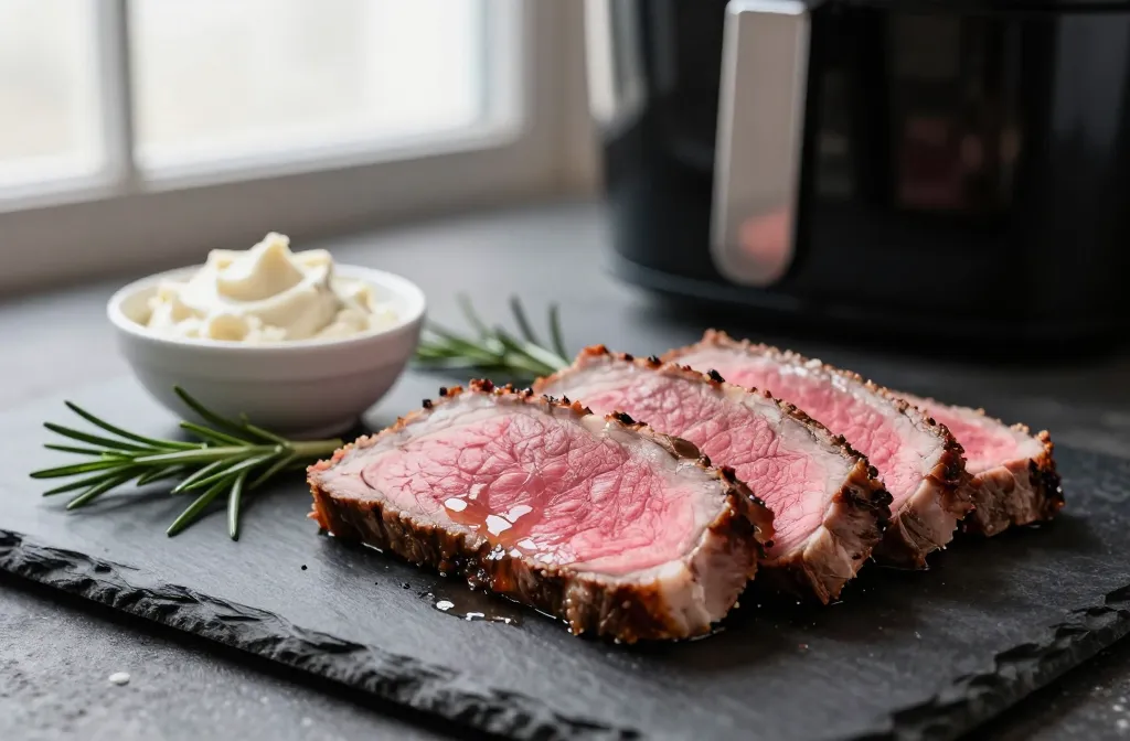 Air Fryer Roast Beef (Tender Slices for Easter Buffet) Tonight