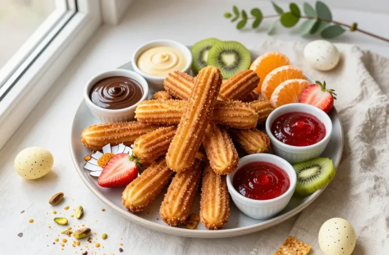Air Fryer Easter Dessert Tray: Cinnamon Sugar Churro Bites Magic