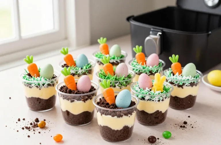 Irresistible Air Fryer Easter Dirt Cups: 10 Variations Kids Go Nuts for