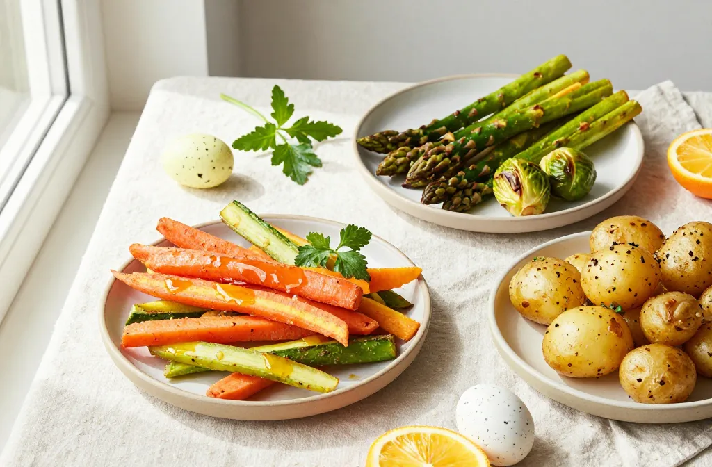 Air Fryer Veggie Sides for Easter Dinner: 10 Colorful Plate Builders Tonight