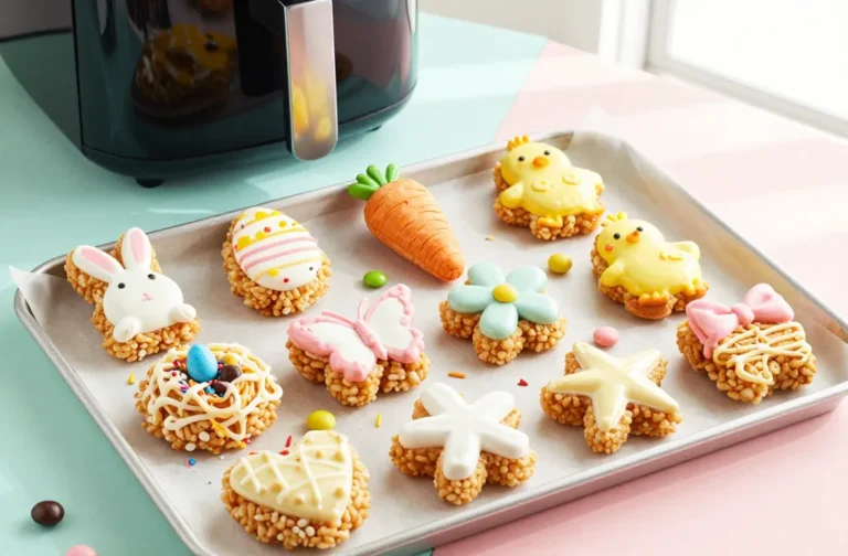 Air Fryer Easter Rice Krispie Treats: 12 Shapes + Mix-in Ideas Unleashed
