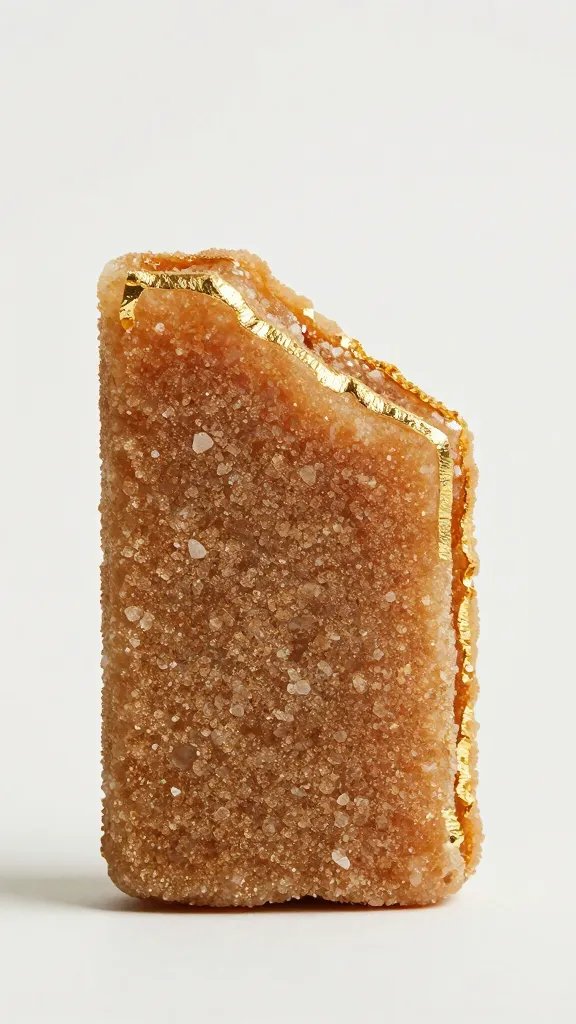 golden crisp edge detail with chai sugar