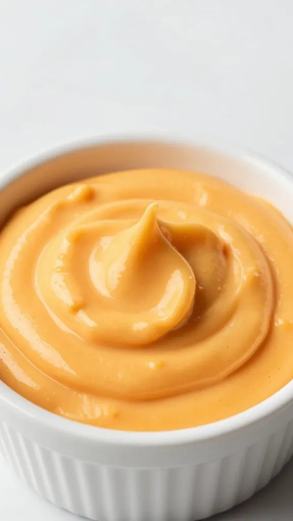 pimento cheese dip swirl in small white ramekin