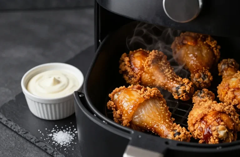 Crispiest Keto Air Fryer Fried Chicken — Whey Protein Breading Trick