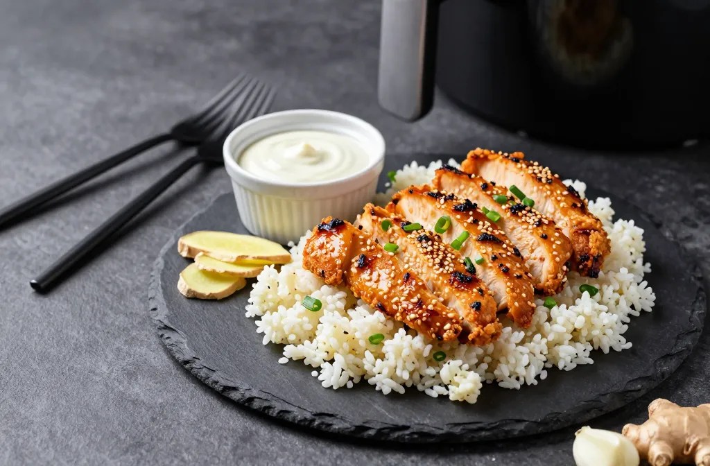Crispy Keto Air Fryer Sesame Ginger Chicken Breast Magic