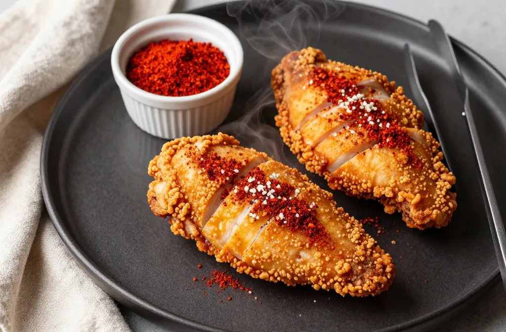 Viral Crispy Air Fryer Keto Chicken Breast — the 2-Ingredient Rub