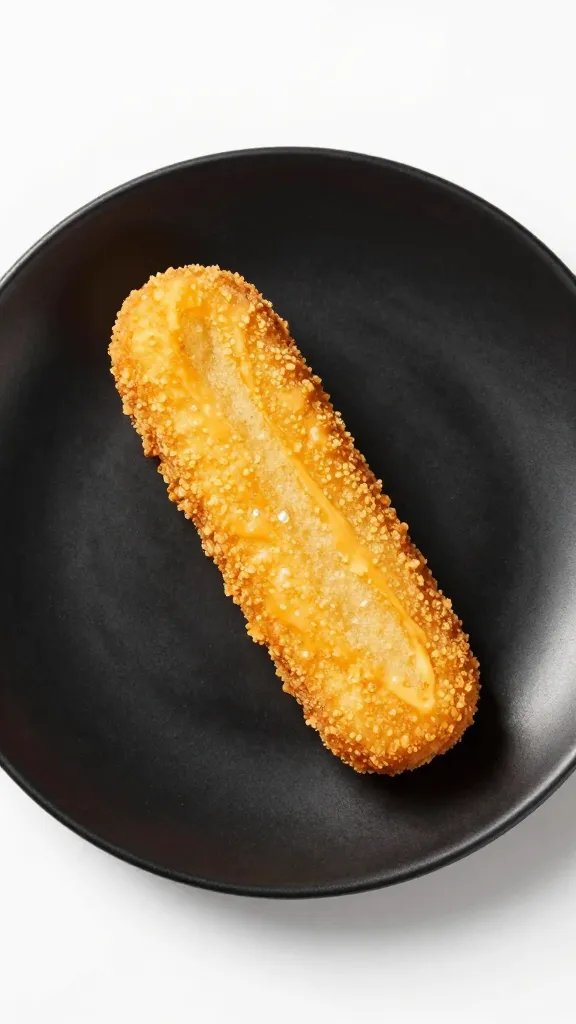 single air-fried drumette on matte black plate