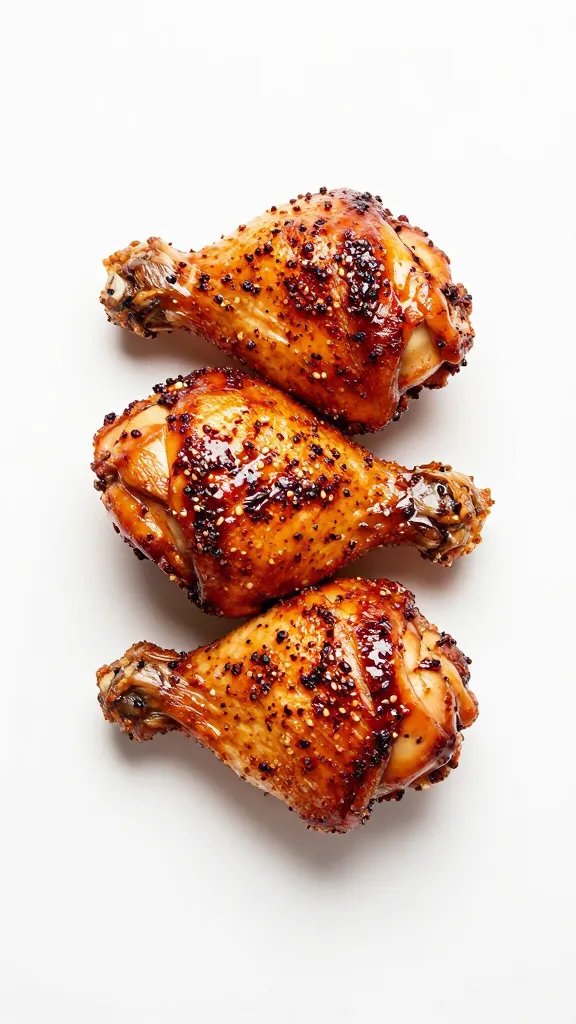 plated smoked paprika chicken thigh with minimal garnish