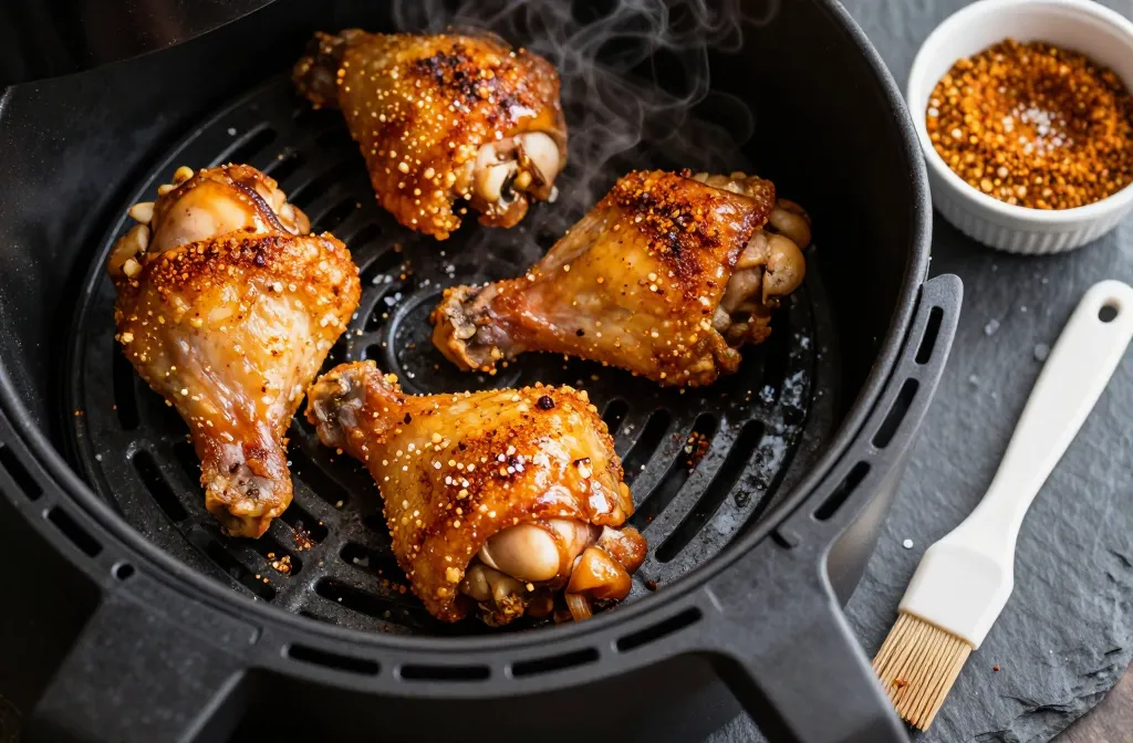 Crispy Air Fryer Keto Chicken Thighs — No Marinade Needed Tonight