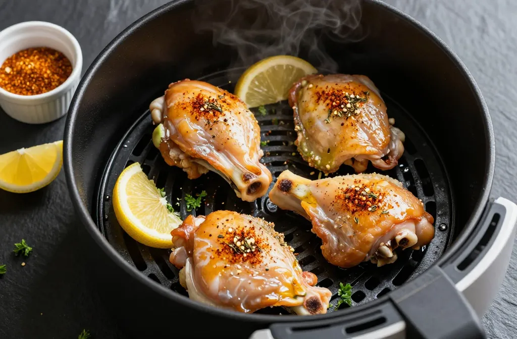 Weeknight Hero Air Fryer Keto Boneless Skinless Chicken Thighs — 20 Minutes