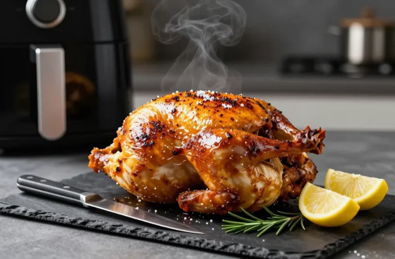 Crispy Keto Air Fryer Rotisserie-Style Chicken — Meal Prep Hero