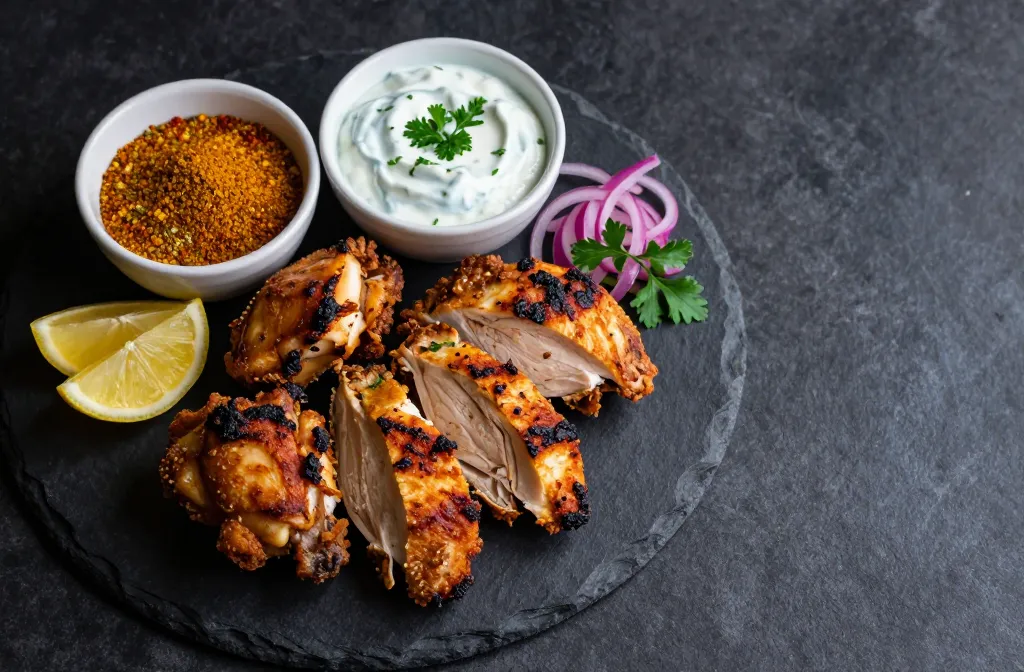 Crispy, Juicy Air Fryer Keto Chicken Shawarma — Middle Eastern Spice Blend