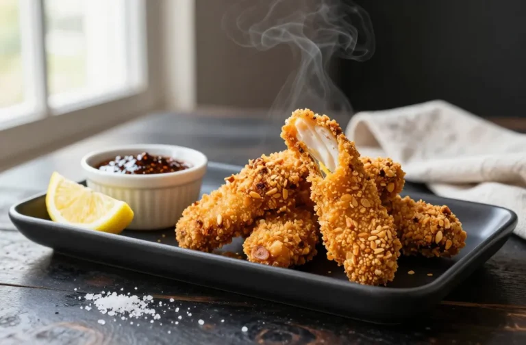 Crispier Almond Flour–Crusted Air Fryer Chicken Tenders