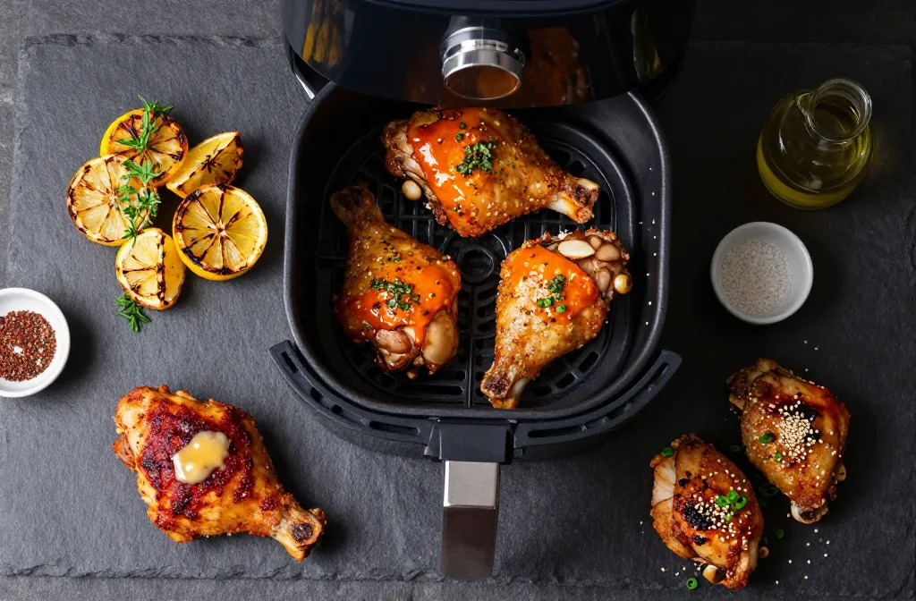 Ultimate Keto Air Fryer Chicken Meal Prep — 4 Flavours, 1 Hour