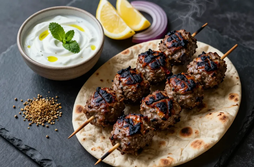 Juicy Lamb Kofta Skewers Mint Yogurt Made Easy