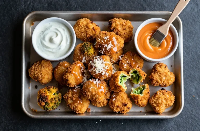Crispy Broccoli Nuggets Buffalo Lovers Crave