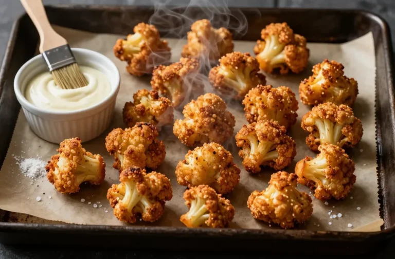 Crispy Low Carb Cauliflower Bites That Actually Crunch