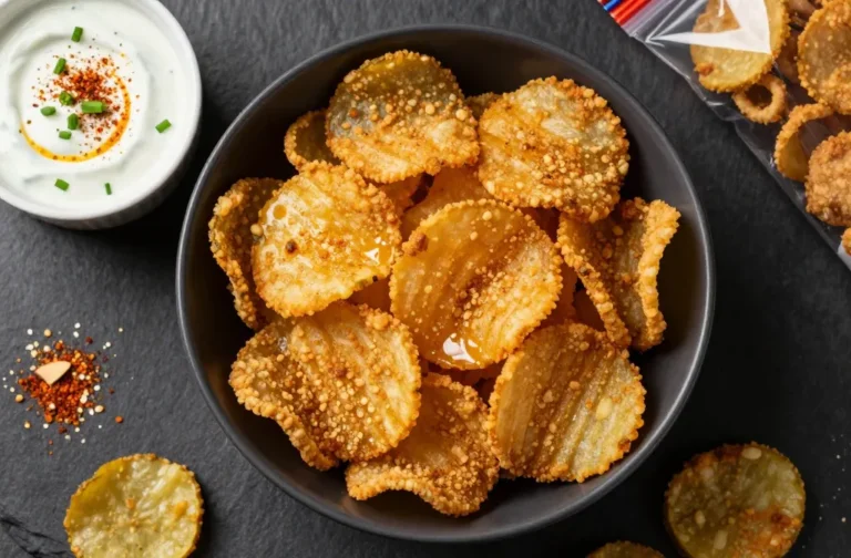Crispiest Keto Air Fryer Fried Pickles Every Time