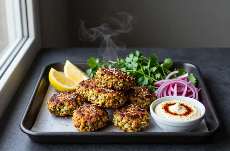 Crispy Easy Keto Falafel Veggie Patties Tonight