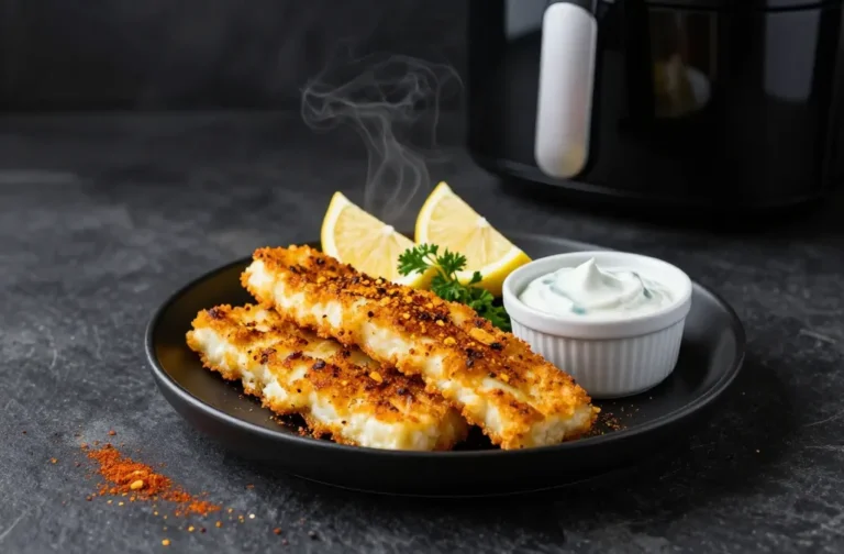 Crispy Air Fryer Keto Shawarma Spiced Halloumi Magic