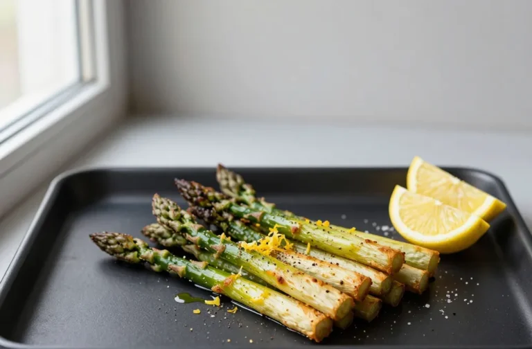Crispy Air Fryer Lemon Pepper Keto Asparagus Spears