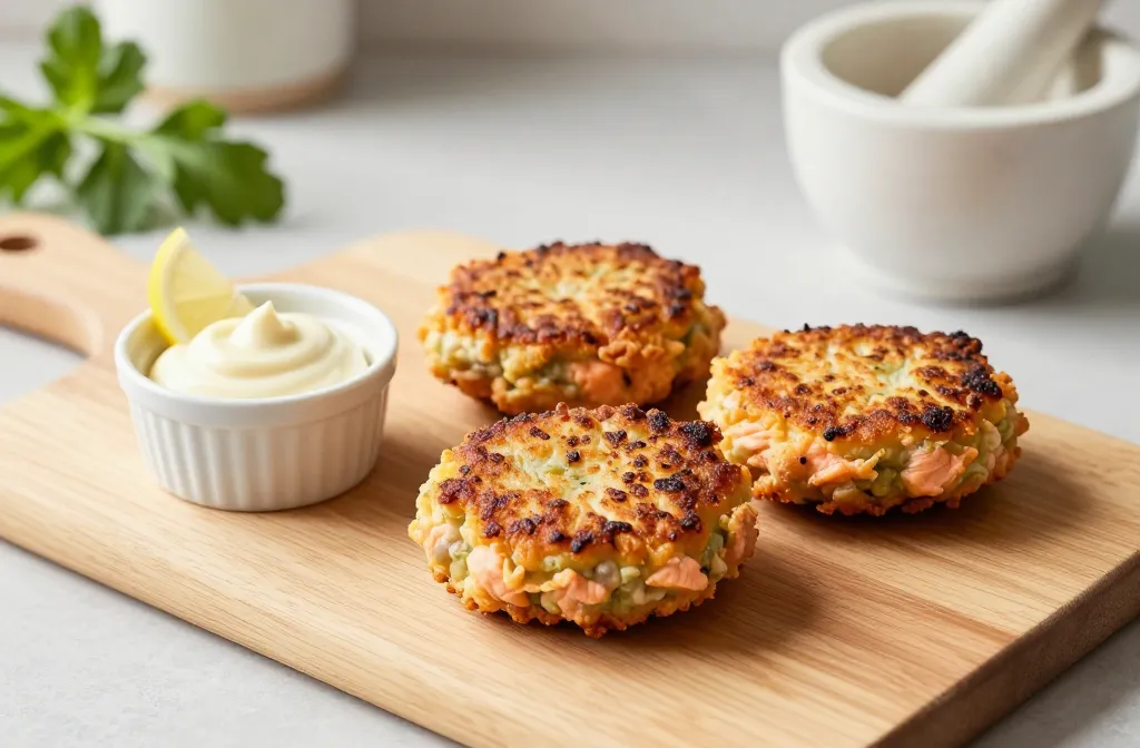 Air Fryer Salmon Patties (Canned Salmon)