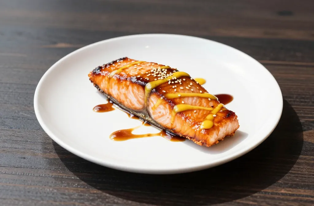 Air Fryer Salmon with Mayo (Japanese-Style)