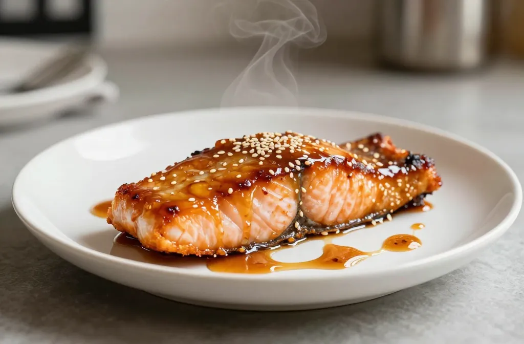 Air Fryer Asian Glazed Salmon