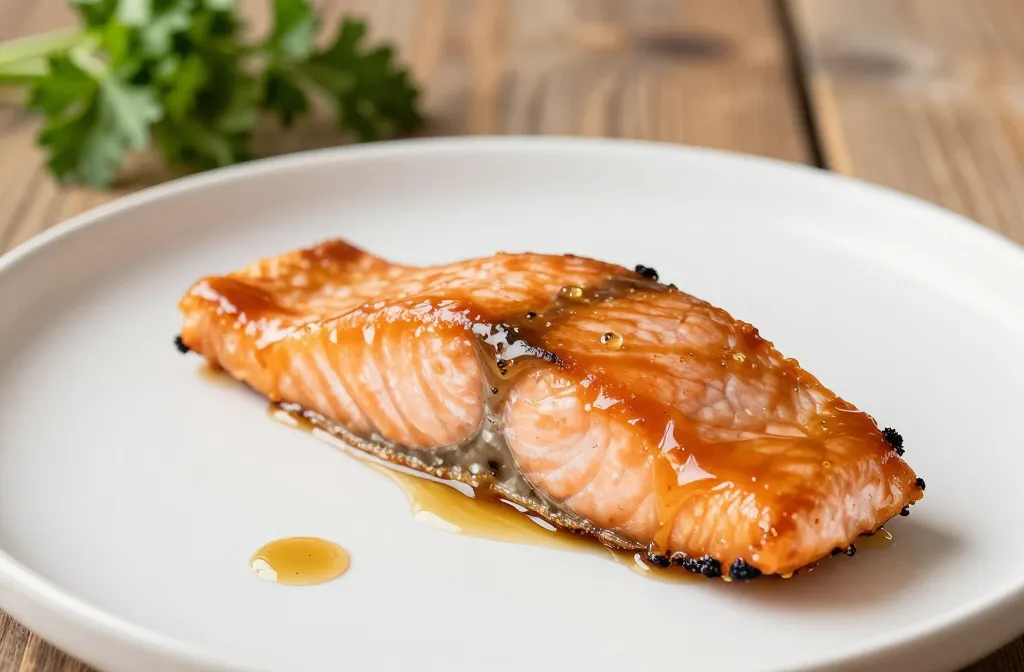 Air Fryer Honey Dijon Salmon