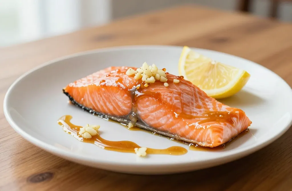 Air Fryer Honey Garlic Salmon