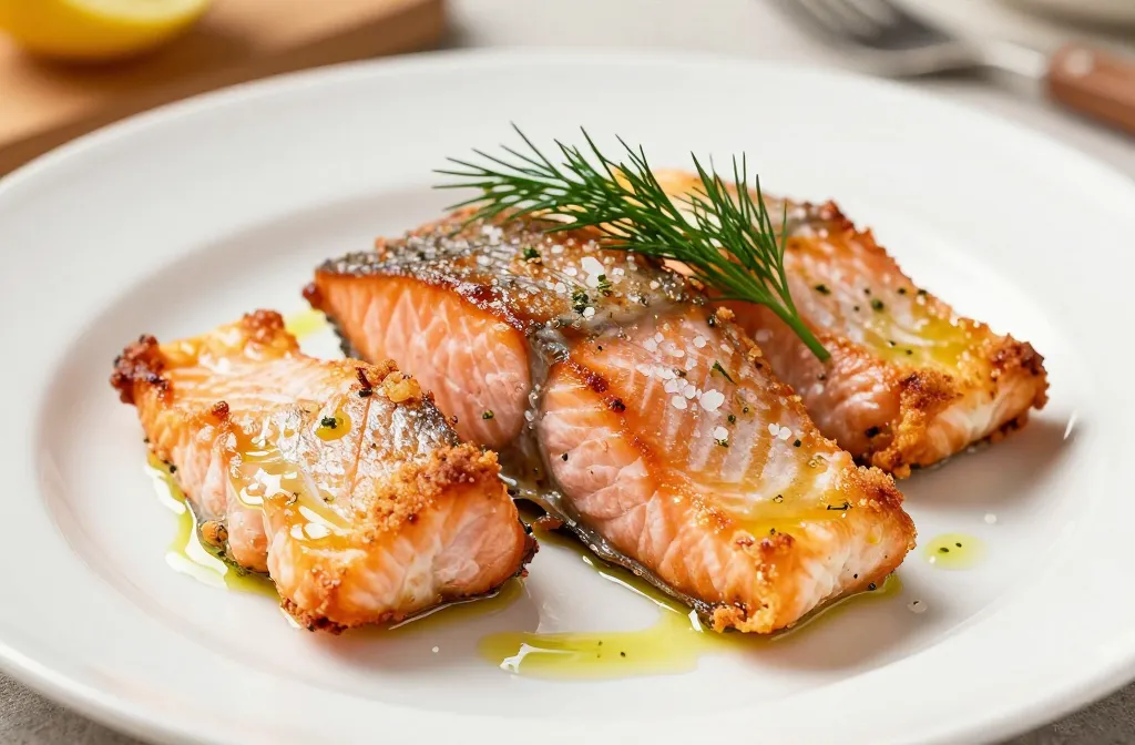 Air Fryer Salmon Belly